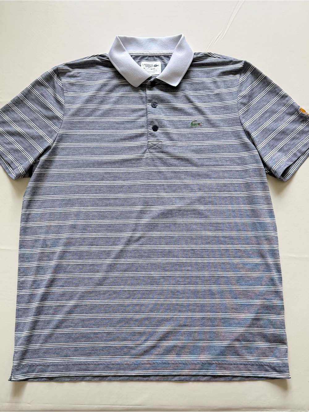 Lacoste Sport Presidents Cup Golf Polo Shirt Mens US XXL Performance